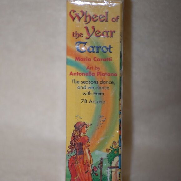 NWT Wheel of Year Tarot 78 Card Deck by Maria Caratti - Picture 2 of 4